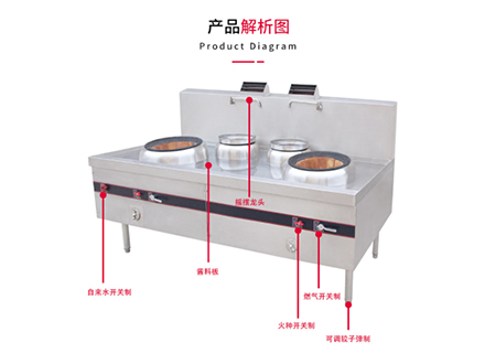 燃气双头双尾